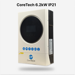 CoreTech 6.2kW IP21 Hybrid Solar Inverter