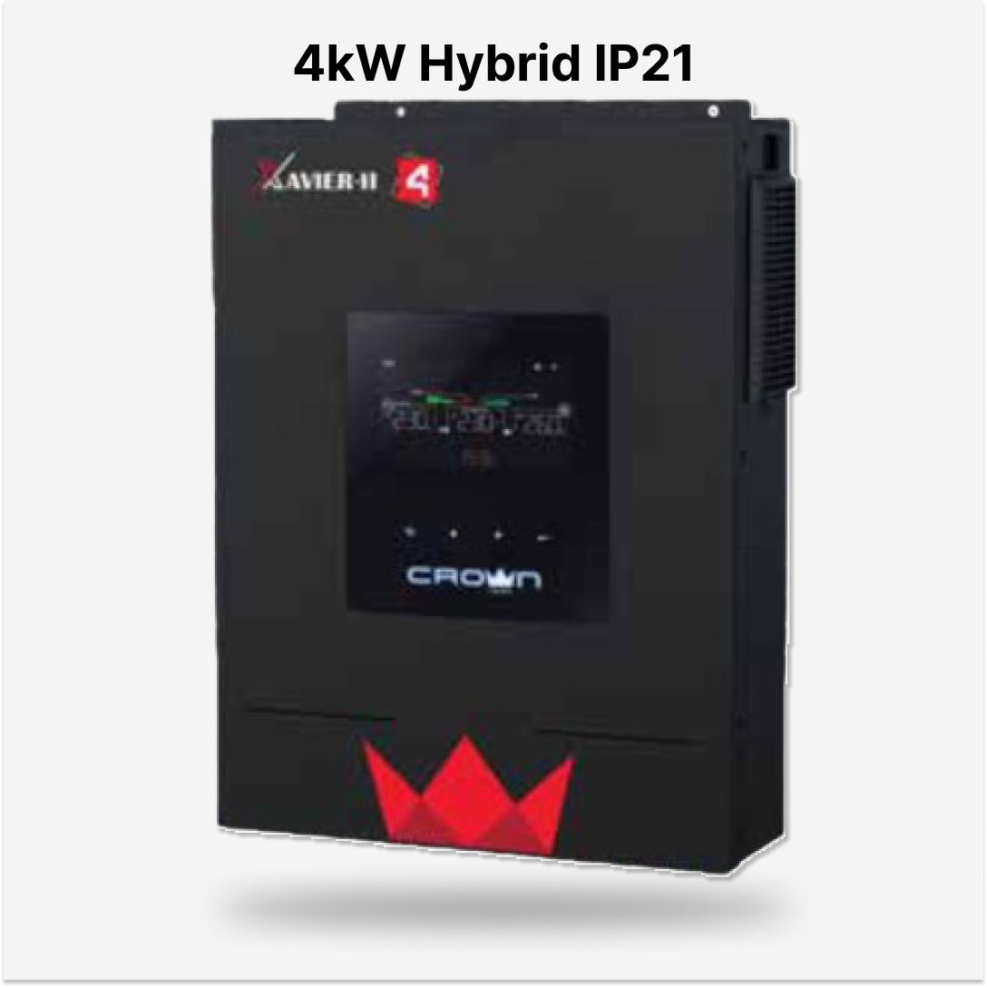 Crown Xavier 4KW Hybrid Solar Inverter