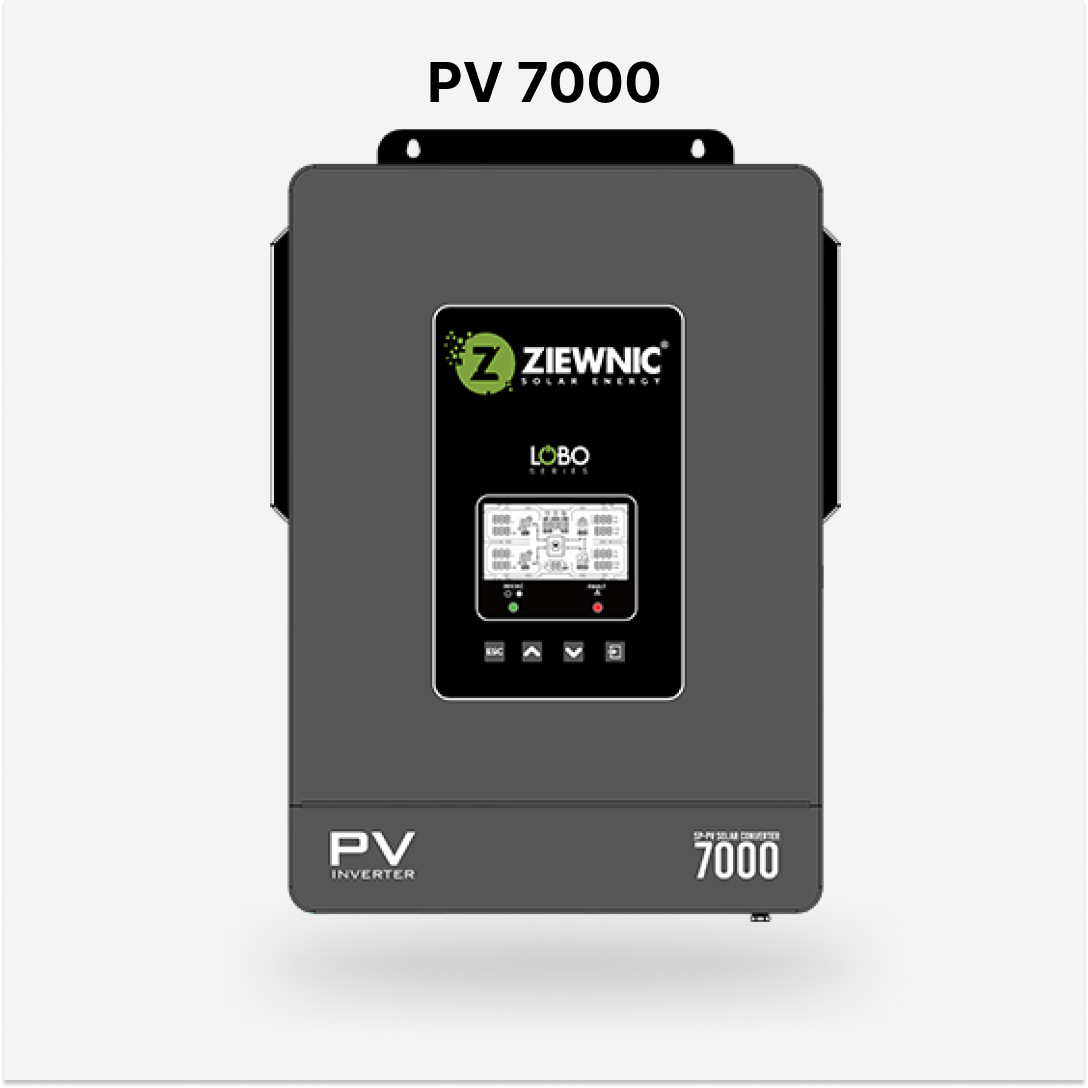 Ziewnic LoBo Series 6kw PV 7000 With Netmetering Battery Less Solar Inverter