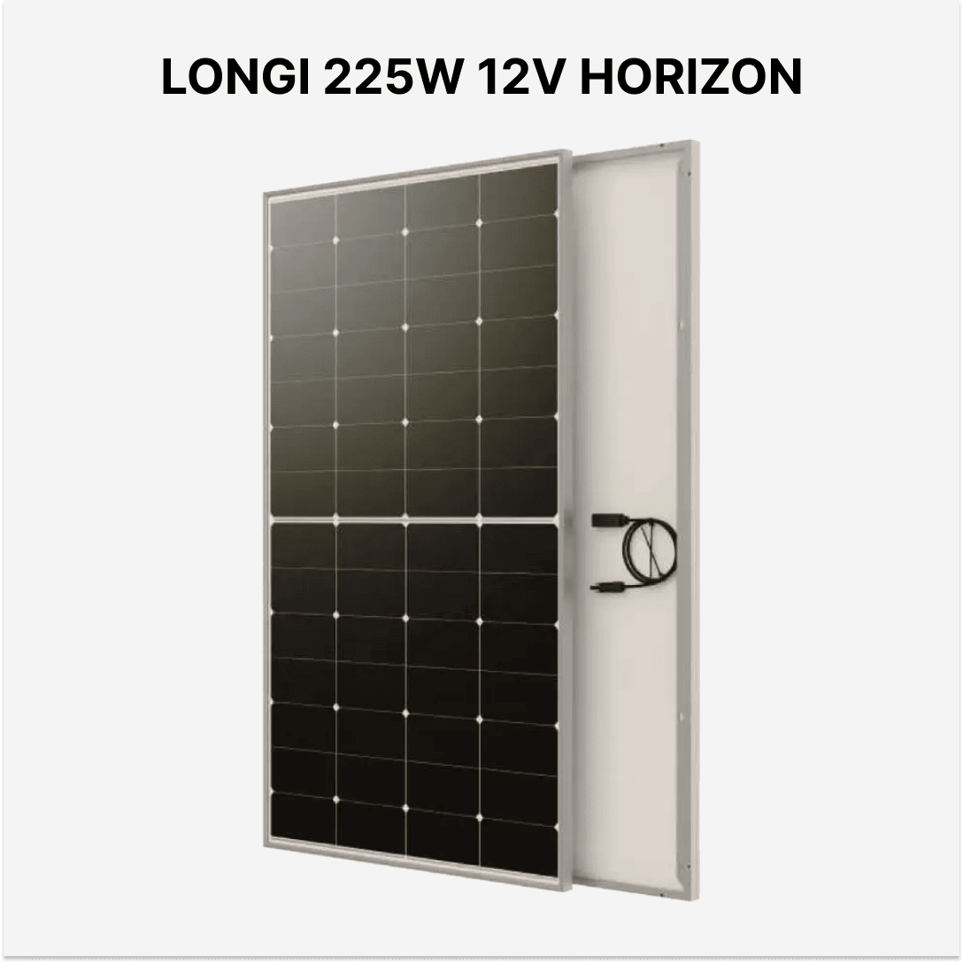 Longi Horizon 225 Watt Solar Panel A Grade 12V