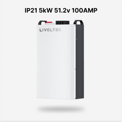 Livoltek Lithium Battery – IP21 5kW 51.2v 100AMP