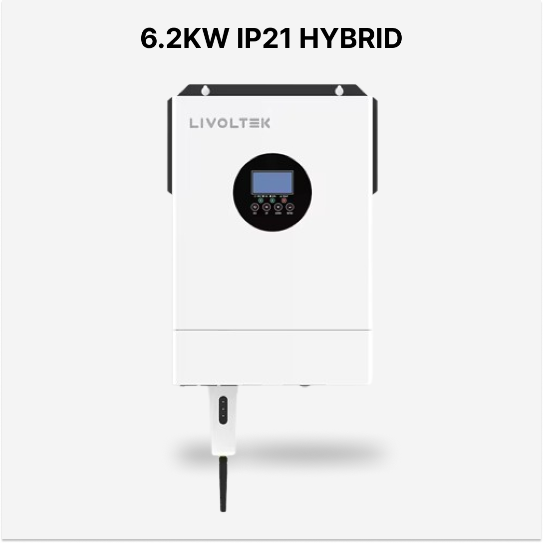 Livoltek 6.2KW hybrid solar inverter