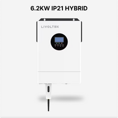 Livoltek 6.2KW hybrid solar inverter
